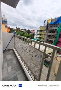 Balcony Image of 600 Sq.ft 1 BHK Builder Floor for rent in Indira Nagar Bengaluru for Rs. 34000