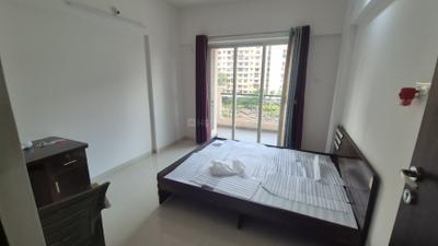 Bedroom Image of 650 Sq.ft 1 BHK Apartment / Flat for rent in Puraniks Aldea, Mahalunge Pune for Rs. 25000