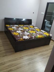 Bedroom Image of 1300 Sq.ft 2 BHK Builder Floor for rent in Gopalpura Jaipur for Rs. 25000