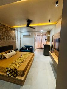 Bedroom Image of 550 Sq.ft 1 RK Studio for sale in Jagatpura Jaipur for Rs. 3800000