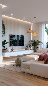 Hall Image of 1200 Sq.ft 2 BHK Apartment / Flat for sale in Koottuli Kozhikode for Rs. 8800000