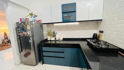 Kitchen Image of 987 Sq.ft 2 BHK Apartment / Flat for rent in VJ Yashone Infinitee, Punawale Pune for Rs. 25000