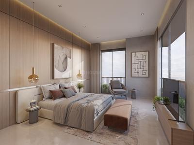 Bedroom Image of 5240 Sq.ft 4 BHK Apartment / Flat for sale in The Beaumonde, Shilaj Ahmedabad for Rs. 39300000