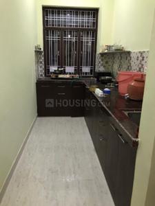 Kitchen Image of 1400 Sq.ft 3 BHK Builder Floor for rent in Shyam Nagar Jaipur for Rs. 15000