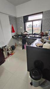 Kitchen Image of 600 Sq.ft 1 BHK Apartment / Flat for sale in Wadgaon Sheri Pune for Rs. 5300000