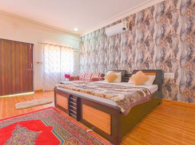 Bedroom Image of 4000 Sq.ft 2 BHK Villa for rent in Fatehpura Udaipur for Rs. 100000