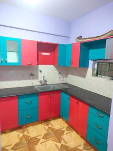 Kitchen Image of 1550 Sq.ft 3 BHK Apartment / Flat for rent in SVS Krishna Ikon, Vimanapura Bengaluru for Rs. 45000