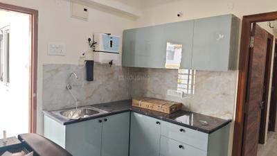 Kitchen Image of 680 Sq.ft 1 BHK Apartment / Flat for rent in Kondapur Hyderabad for Rs. 25800