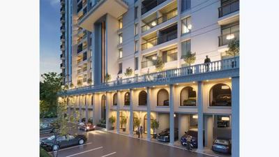Image of 941 Sq.ft 2 BHK Apartment / Flat for sale in Ceratec Presidential Towers, Ravet, Pune for Rs. 7200000