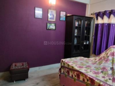 Bedroom Image of 1100 Sq.ft 3 BHK Builder Floor for rent in New Town Kolkata for Rs. 30000