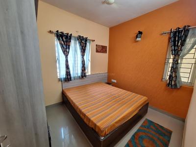Bedroom Image of 750 Sq.ft 1 BHK Builder Floor for rent in Hulimavu Bengaluru for Rs. 18000