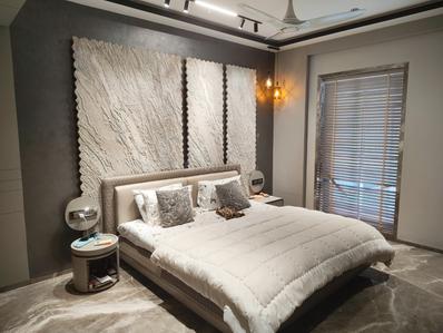 Bedroom Image of 2400 Sq.ft 4 BHK Apartment / Flat for rent in Rajhans Grandezza, Bharthana Surat for Rs. 150000