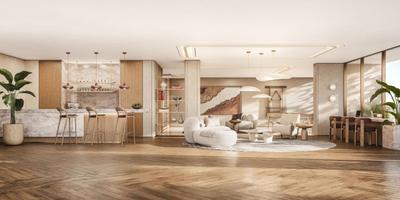Hall Image of 872 Sq.ft 1 BHK Apartment / Flat for sale in Deira Islands Dubai for Rs. 43873820