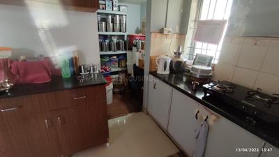 Kitchen Image of 1400 Sq.ft 3 BHK Apartment / Flat for sale in Hebbal Kempapura Bengaluru for Rs. 9300000