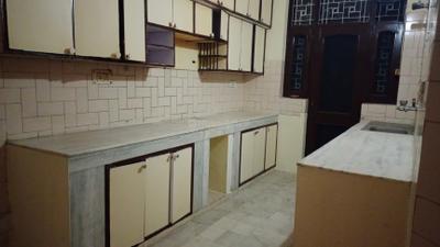 Kitchen Image of 1500 Sq.ft 3 BHK Independent House for rent in Sector 14 Gurgaon for Rs. 45000