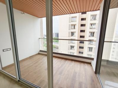 Balcony Image of 2450 Sq.ft 3 BHK Apartment / Flat for rent in Radhe Infinity, Kudasan Gandhinagar for Rs. 30000