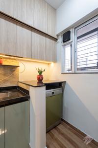 Kitchen Image of 1000 Sq.ft 2 BHK Apartment / Flat for sale in VTP Township Codename Pegasus , Kharadi Pune for Rs. 8800000