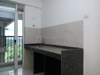 Kitchen Image of 627 Sq.ft 2 BHK Apartment / Flat for rent in Marathon Nexzone Atlas 1, Panvel Navi Mumbai for Rs. 22000