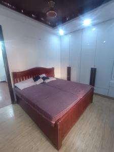 Bedroom Image of 600 Sq.ft 1 BHK Builder Floor for rent in Ramesh Nagar New Delhi for Rs. 20000