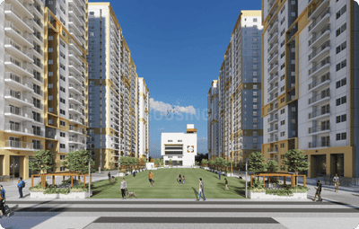 Image of 1367 Sq.ft 2 BHK Apartment / Flat for sale in Indis Viva City, Kondapur, Hyderabad for Rs. 12100000