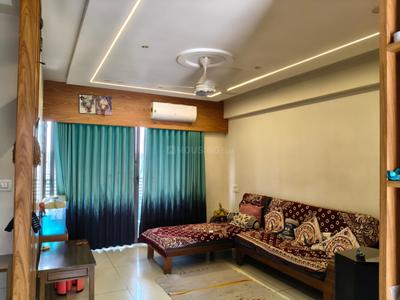 Hall Image of 1563 Sq.ft 3 BHK Apartment / Flat for rent in Parmeshwar Trident, Chandkheda Ahmedabad for Rs. 40000