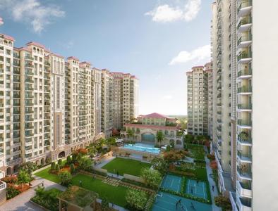 Building Image of 1050 Sq.ft 2 BHK Apartment / Flat for sale in Radhey Casa Greens 1, Noida Extension Greater Noida for Rs. 9250000