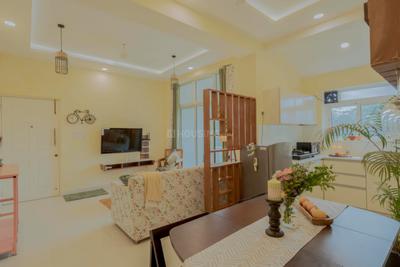 Hall Image of 800 Sq.ft 1 BHK Apartment / Flat for rent in Marna Siolim Goa for Rs. 45000