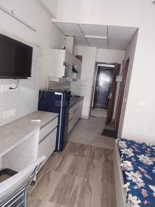 Kitchen Image of 435 Sq.ft 1 RK Apartment / Flat for sale in Paramount Golfforeste Oak &amp; Pine, Surajpur Greater Noida for Rs. 3250000