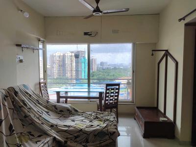 Living Room Image of 650 Sq.ft 1 BHK Apartment / Flat for rent in Gurukrupa Marina Enclave, Malad West Mumbai for Rs. 45000