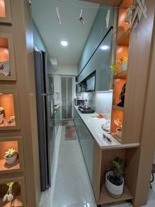 Kitchen Image of 1000 Sq.ft 2 BHK Apartment / Flat for sale in Signature Global The Millennia 2, Sector 37D Gurgaon for Rs. 8000000