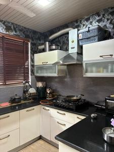 Kitchen Image of 2200 Sq.ft 4 BHK Apartment / Flat for sale in Trishla City, Nabha Zirakpur for Rs. 16500000