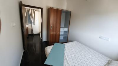 Bedroom Image of 950 Sq.ft 2 BHK Builder Floor for rent in Mahadevapura Bengaluru for Rs. 38000