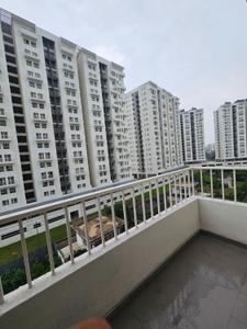 Balcony Image of 1150 Sq.ft 3 BHK Apartment / Flat for rent in Godrej Greens, Handewadi Pune for Rs. 22000