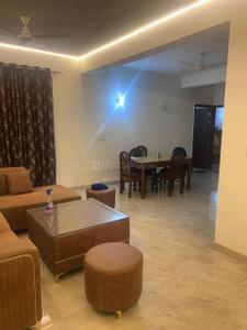Hall Image of 1550 Sq.ft 3 BHK Apartment / Flat for rent in Uptown Skylla, PR7 Airport Road Zirakpur for Rs. 47000