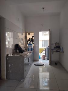 Kitchen Image of 960 Sq.ft 3 BHK Apartment / Flat for sale in Devashya Infra Atharva, Bhayli Vadodara for Rs. 3500000