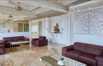 Living Room Image of 8000 Sq.ft 5 BHK Penthouse for sale in Ratnaakar BeauMonde, Jodhpur Ahmedabad for Rs. 100000000
