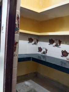 Kitchen Image of 1025 Sq.ft 3 BHK Builder Floor for rent in Mahmoorganj Varanasi for Rs. 12000