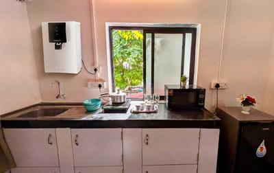 Kitchen Image of 538 Sq.ft 1 RK Studio for rent in Panjim Goa for Rs. 40000