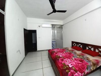 Bedroom Image of 600 Sq.ft 1 RK Studio for rent in The Love Marwar, Khema-Ka-Kuwa Jodhpur for Rs. 10000