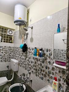 Bathroom Image of 1250 Sq.ft 2 BHK Apartment / Flat for rent in Sai Serenity, K R Puram Bengaluru for Rs. 28999