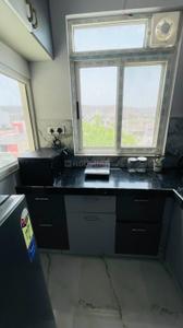 Kitchen Image of 500 Sq.ft 1 RK Apartment / Flat for rent in Raja Park Jaipur for Rs. 15000