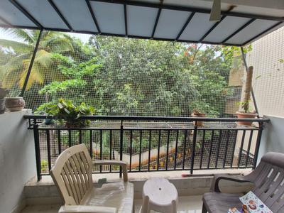 Balcony Image of 1500 Sq.ft 3 BHK Apartment / Flat for rent in Brookefield Bengaluru for Rs. 58000