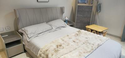 Bedroom Image of 2000 Sq.ft 3 BHK Apartment / Flat for sale in Vasavi Lake City, Hafeezpet Hyderabad for Rs. 19125000