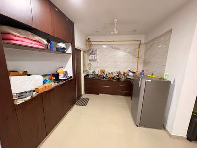 Kitchen Image of 1530 Sq.ft 3 BHK Apartment / Flat for rent in Shree Rang Nagar And Mall, Randesan Gandhinagar for Rs. 35000