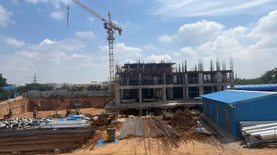 Image of 1650 Sq.ft 3 BHK Apartment / Flat for sale in Neemsboro Bhanodhaya Crystal Luxury Apartments, Kompally, Hyderabad for Rs. 8577500