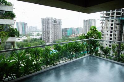 Balcony Image of 9000 Sq.ft 4 BHK Penthouse for sale in Saanvi Skydeck Select, Ambli Ahmedabad for Rs. 120000000