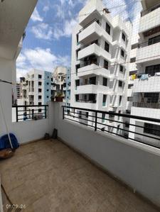Balcony Image of 1318 Sq.ft 2 BHK Apartment / Flat for rent in Shree Anand Royal Court, Thergaon Pune for Rs. 24000