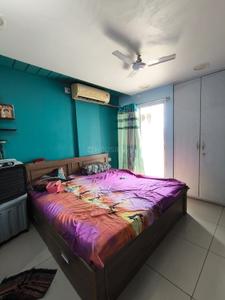 Bedroom Image of 900 Sq.ft 2 BHK Apartment / Flat for rent in Dhyan Residency, Harni Vadodara for Rs. 18000