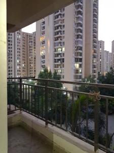 Bedroom Three Image of 1390 Sq.ft 3 BHK Apartment / Flat for rent in Jaypee Kosmos, Sector 134 Noida for Rs. 41000