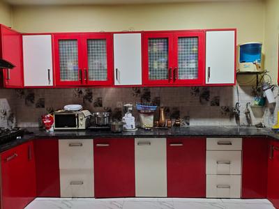 Kitchen Image of 890 Sq.ft 2 BHK Builder Floor for sale in Darshan Purwa Kanpur for Rs. 5500000